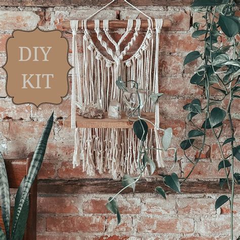 Macrame Shelf Pattern Etsy