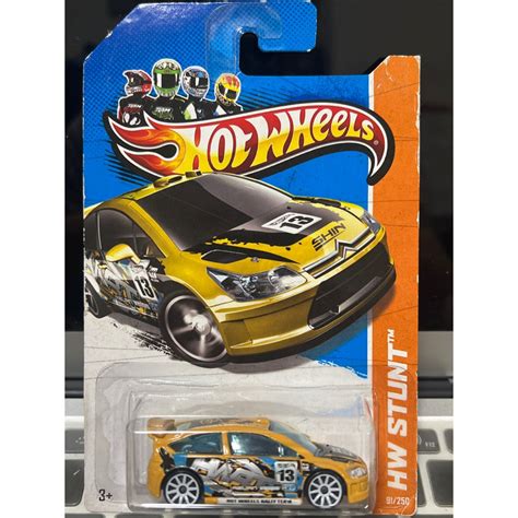 2013 風火輪 Hot wheels CITROEN C4 Rally 雪鐵龍越野拉力賽車 蝦皮購物