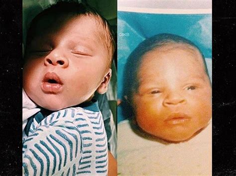 Chris Brown Posts More Photos of Newborn Son Aeko, Shows His Face