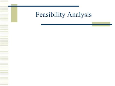 Ppt Feasibility Analysis Powerpoint Presentation Free Download Id