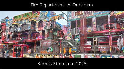 Fire Department A Ordelman Offride Kermis Etten Leur 2023 YouTube