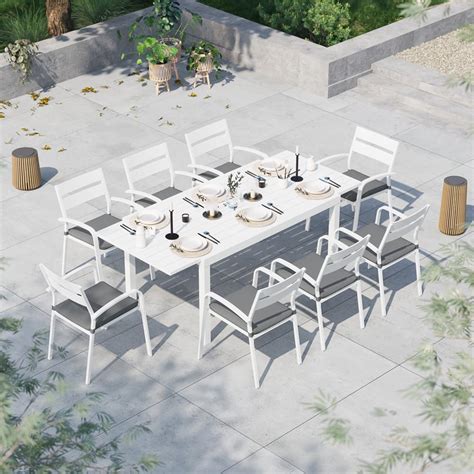 Amazon Soleil Jardin Piece Outdoor Patio Dining Set