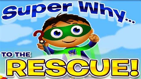 Super Why To The Rescue Fun Game For Children Video Youtube