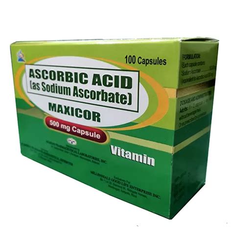 Maxicor Sodium Ascorbate Lazada Ph