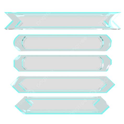 Glass Plate Set PNG Picture Transparent Cyan Blue Glass Plate Ribbon