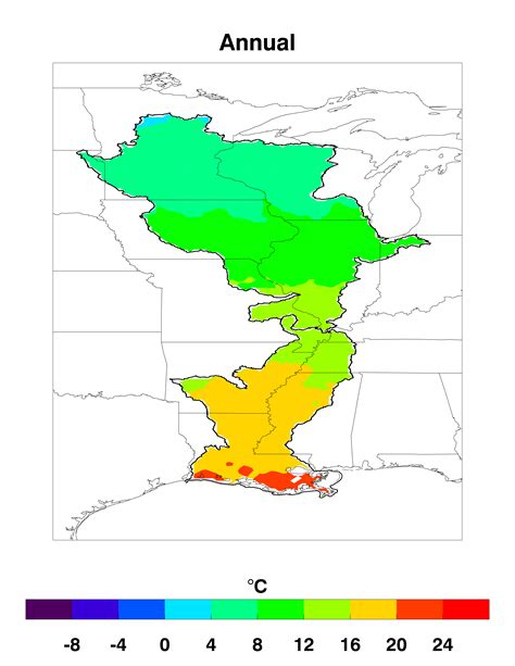 Average Patterns 1961-2010 – Mississippi CRCES