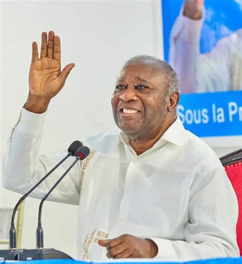 Laurent Gbagbo candidat à la présidentielle ivoirienne de 2025