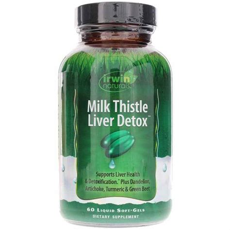 Milk Thistle Liver Detox Irwin Naturals