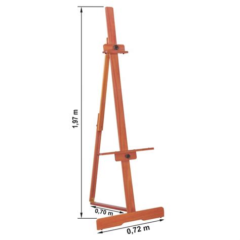 Cavalete Trident Est Dio Campo Trident Desetec