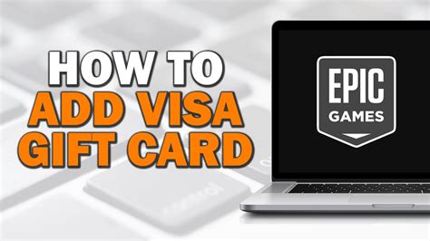 How To Add Visa Gift Card To Epic Games Easiest Way Youtube