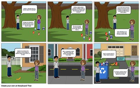Historieta Sobre La Contaminacion Ambiental Storyboard The Best Porn