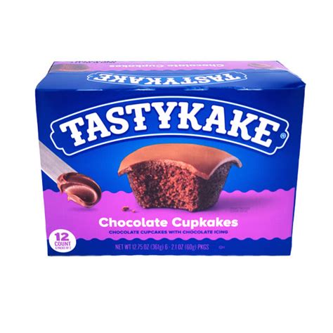 Tastykake Chocolate Cupcakes 1 Box Pennsylvania General Store