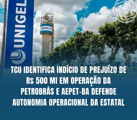 TCU identifica indício de prejuízo de R 500 mi em operação da