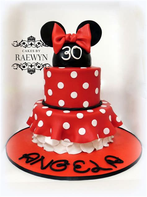 Minnie Mouse In Red - CakeCentral.com