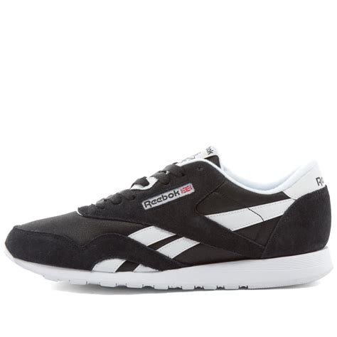 Reebok Classic Nylon Black & White | END. (RU)