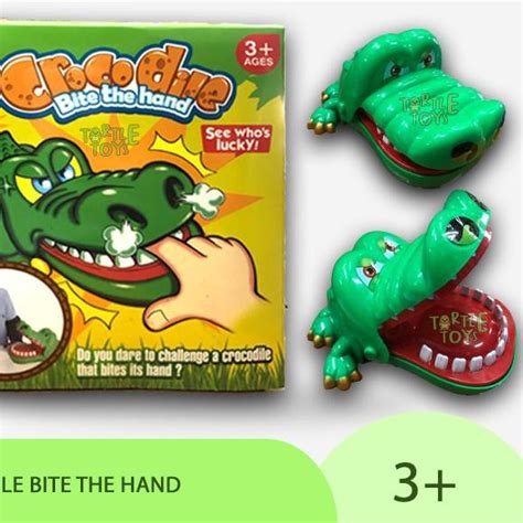 Jual MAINAN ANAK CROCODILE BITE THE HAND BUAYA GIGIT TANGAN TERMURAH