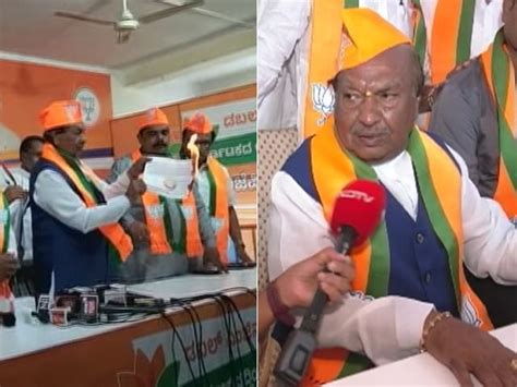 BJP S KS Eshwarappa On Why He Burnt Congress Karnataka Manifesto