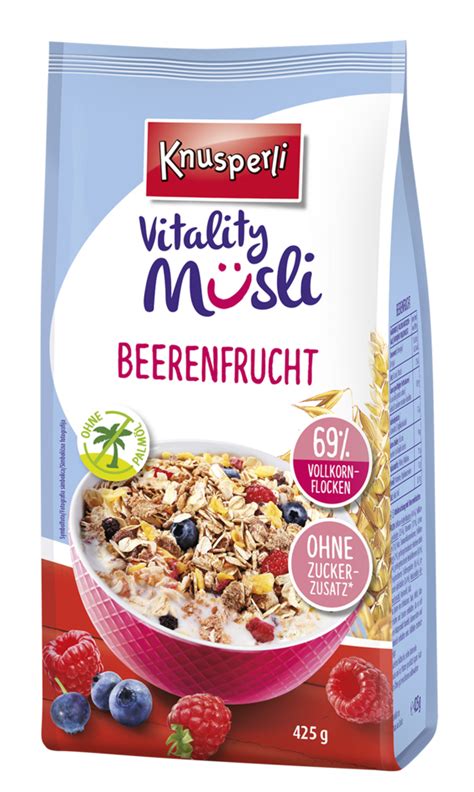 Vitality Müsli Beerenfrucht Knusperli