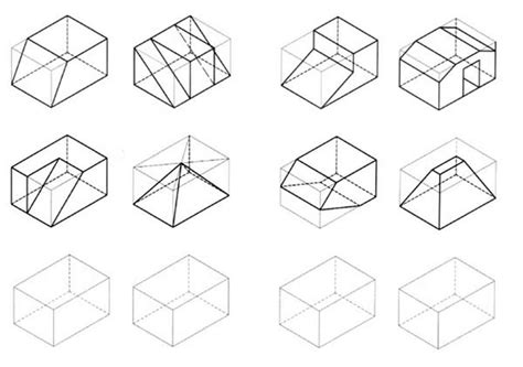 17 Isometric Drawing Exercise Examples Drawingwow En 2021