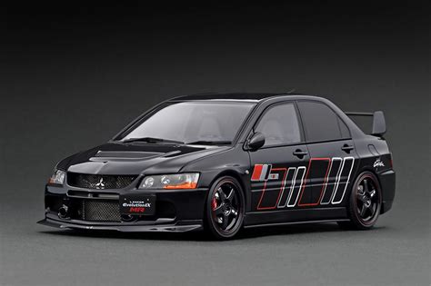 Ig Mitsubishi Lancer Evolution Ix Mr Ct A Black Line Up