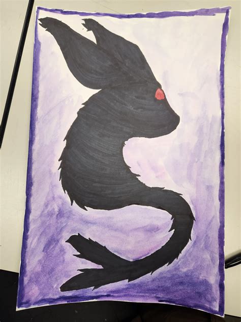 Espeon silhouette complete by wanderingkingg on DeviantArt