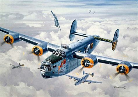 Pin By Krzysztof Łęczycki On Consolidated B 24 Liberator Aviation Art