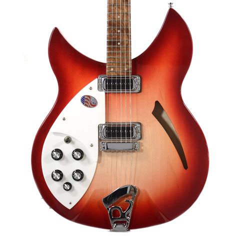 Rickenbacker 330 Fireglo Lefty Chicago Music Exchange