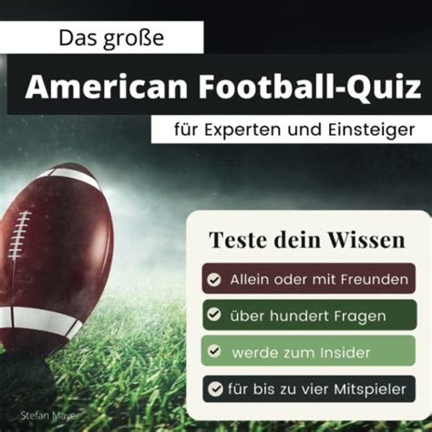 Das Große American Football Quiz Für Experten Und