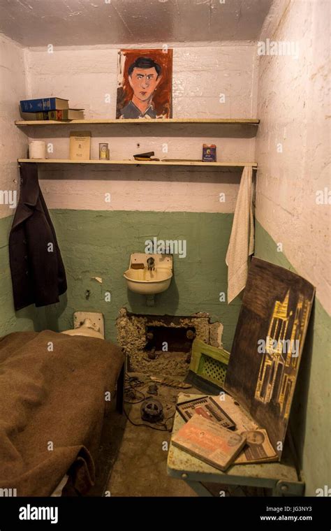 Cell Of Frank Morris At Alcatraz Prison
