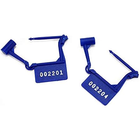 Amazon Leadseals R Plastic Security Padlock Seals Numbered Tamper