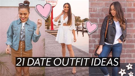 21 Date Outfit Ideas Casual Fancy First Date More ♡ Youtube