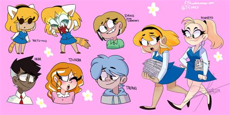 Aggretsuko Fanart Human Version By T Whiskers On Deviantart