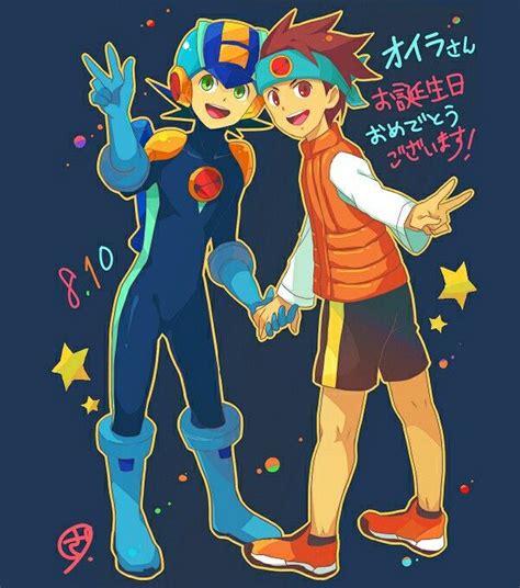 Happy Birthday Hikari Twins Mega Man Art Mega Man Anime