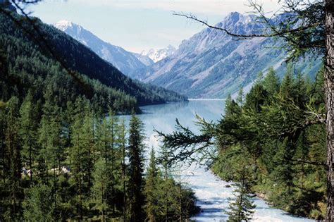 Scenic River in Siberia, Russia
