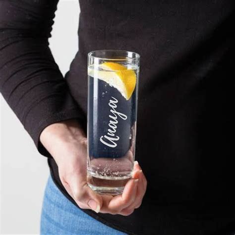 Highball Glassware with Name Custom Cocktail Glassware – Nutcase