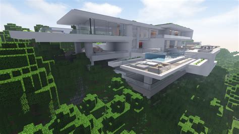 Modern Cliff House (w/ Download) - Creative Mode - Minecraft: Java ...