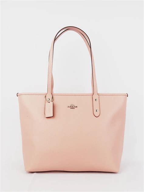 Coach F58846 City Zip Tote Petal Balilene