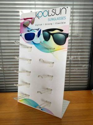 Desktop Plexiglass Sunglasses Display Stand Wholesale Clear Acrylic