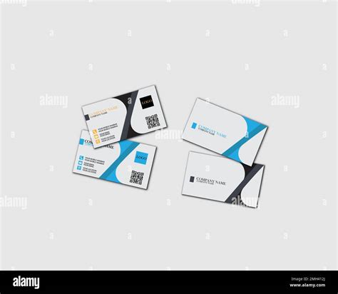 Business Card Layout Editable Design Stock Vector Images Alamy