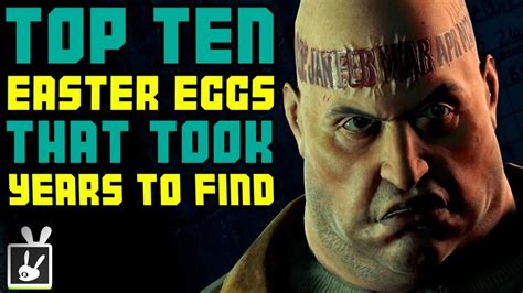 Top Ten Video Game Easter Eggs That Took Years To Find Youtube