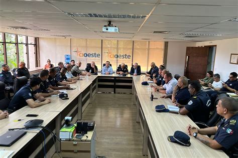 Grupo De Trabalho Das Guardas Do Cioeste Participar De Reuni O No