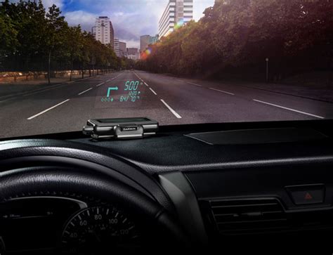 Navigation Meets Projection In Garmin S First Portable Head Up Display