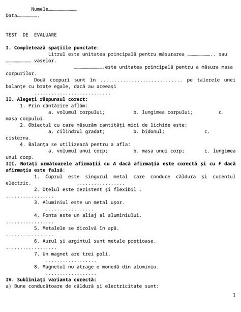 Doc Test De Evaluare Dokumen Tips