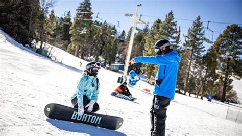 Snowboarding & Ski Lessons | Big Bear Mountain Resort