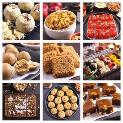 DIWALI SWEETS RECIPES | POPULAR AND SPECIAL INDIAN SWEETS FOR DIWALI ...