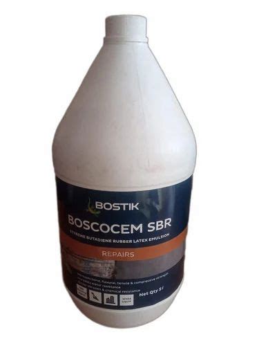 Bostik SBR Latex Emulsion For Used To Repair Of Large Cracks 500L At