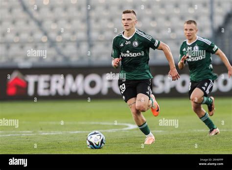 Krakow Poland 13th Aug 2023 Maciej Rosolek Of Legia Warszawa Seen