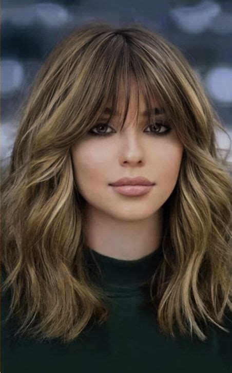 Shoulder Length Hair With Bangs Bangs With Medium Hair Long Hair Cuts