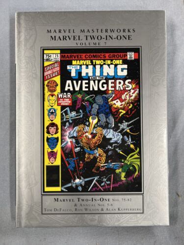 Marvel Masterworks MARVEL TWO IN ONE Vol 7 Hard Cover 2024 Global