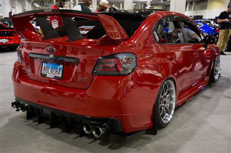 Red Subaru Wrx Sti Benlevy